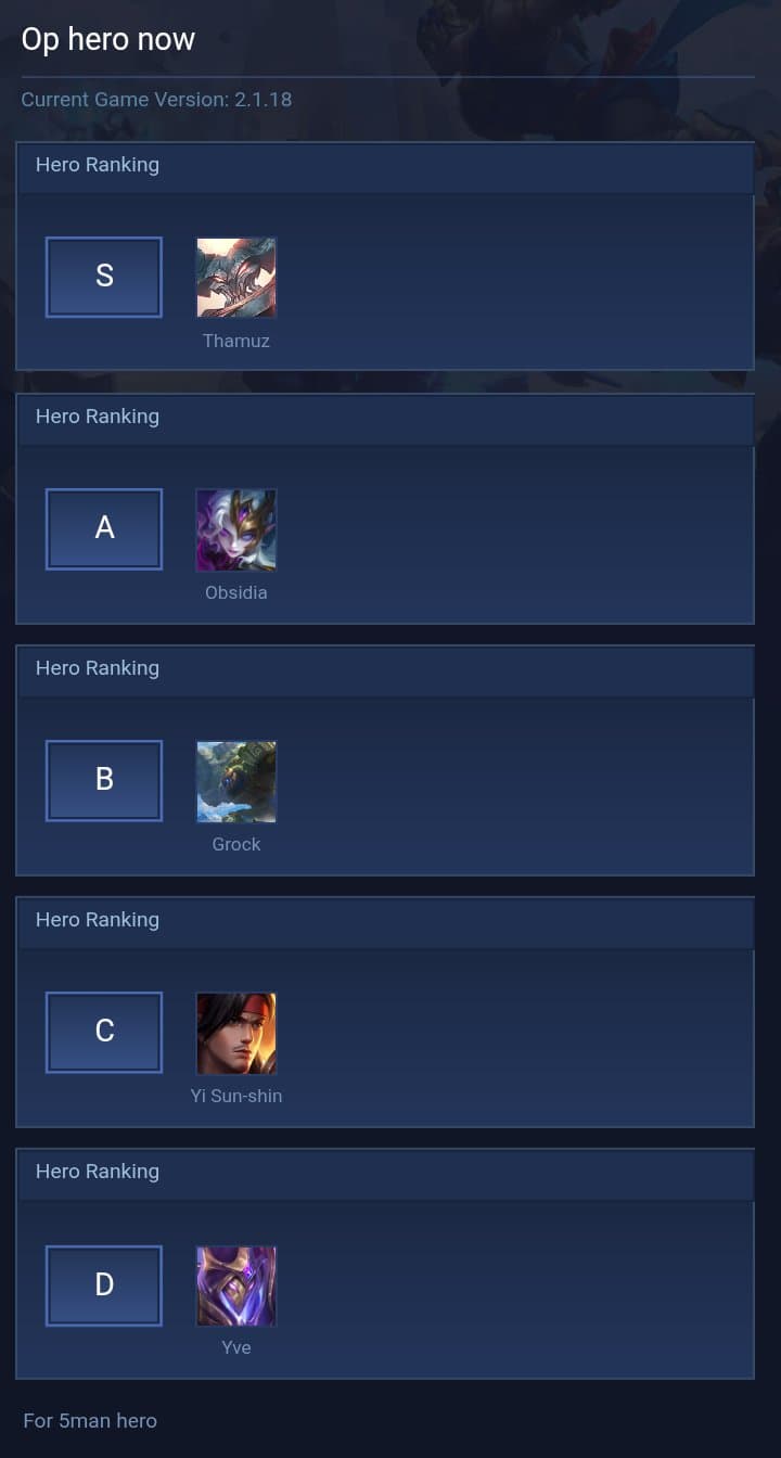 Op hero now