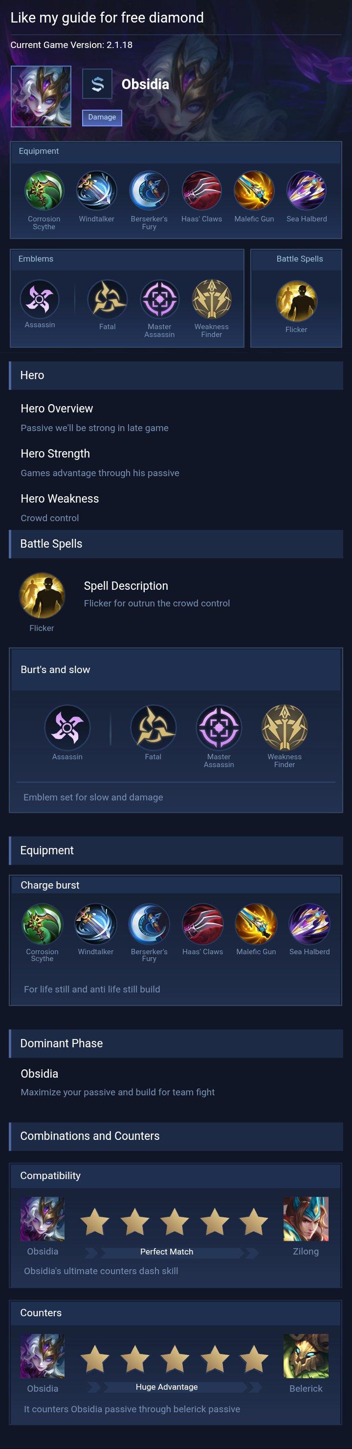 Like my guide for free diamond