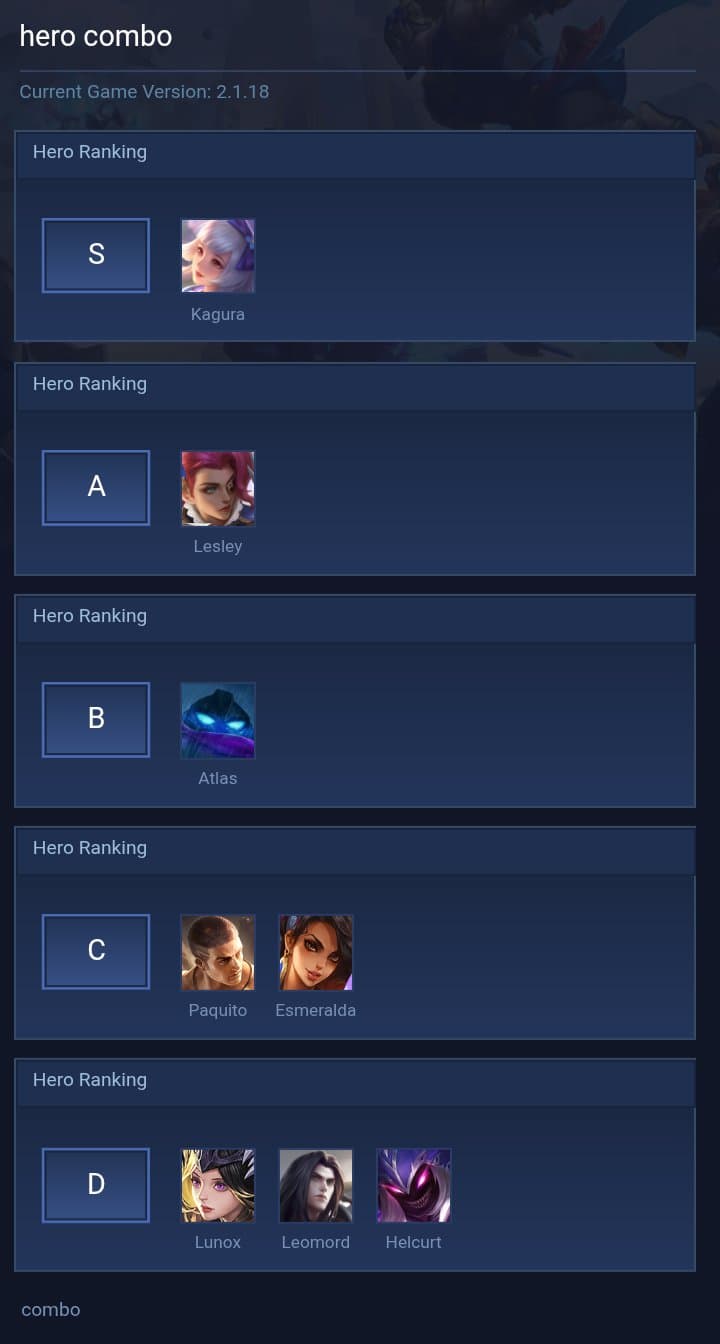 hero combo