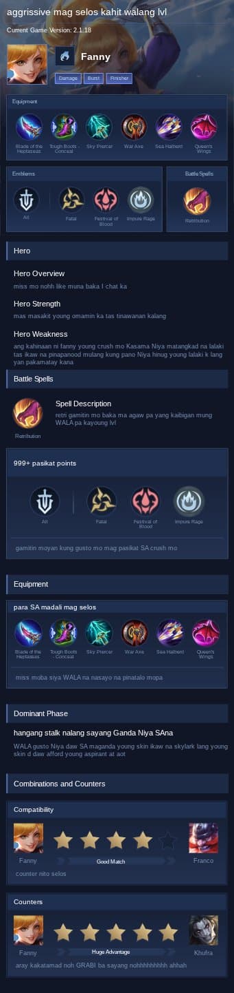 aggrissive mag selos kahit walang lvl